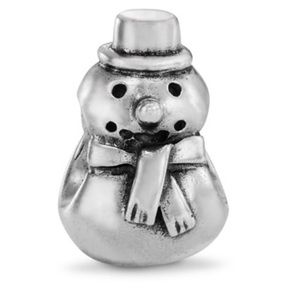 Snowman Pandora Charm